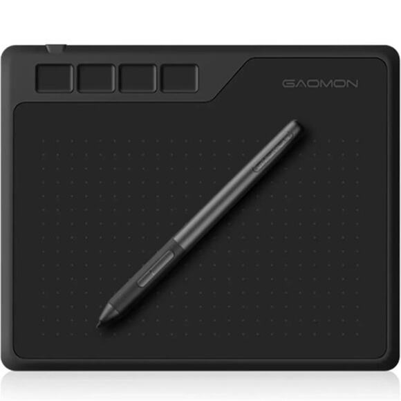 GAOMON S620 Digital Graphics Drawing Tablet • Battery-Free Pen (Pressure 8192) - Picture 1 of 10